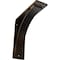 Ekena Millwork Morris Steel Bracket, Antiqued Bronze 3"W x 10"D x 10"H BKTM03X10X10MOABZ - alternate 1